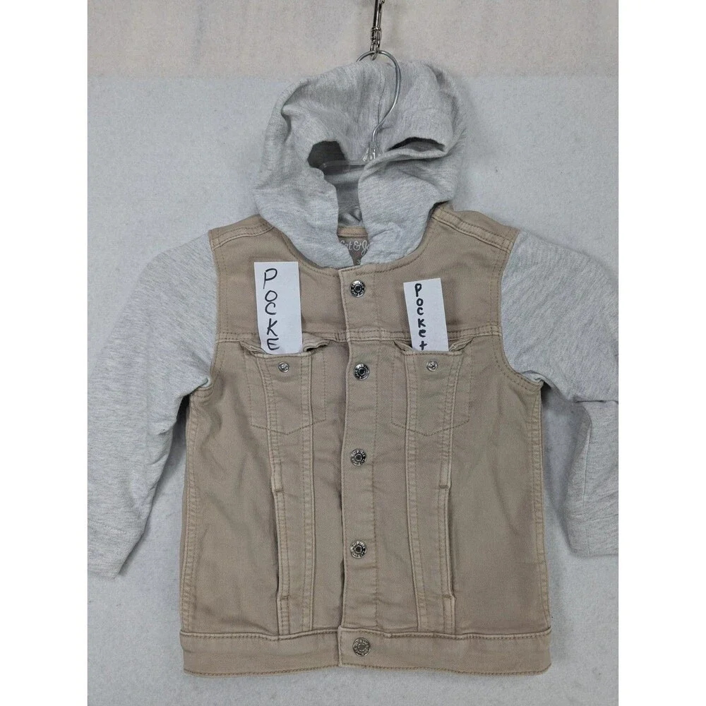 Cat and Jack - Hooded winter jacket with fleece lining - Size 3T